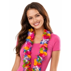 NASZYJNIK HAWAJSKI GĘSTE KWIATY ALOHA HAWAJE PLAŻA-5748